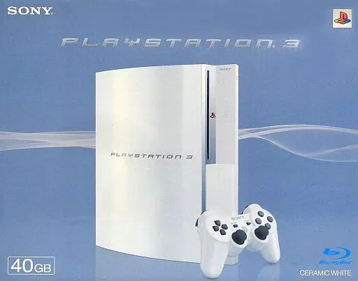 プレイステーション3本体 セラミック・ホワイト(HDD 40GB)(本体のみ)