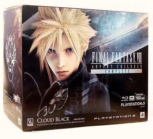 PS3ハード　PLAYSTATION 3(160GB) ファイナルファンタジーVII アドベントチルドレン コンプリート Blu-ray Disk(PS3版：「ファイナルファンタジーXIII」体験版同梱)