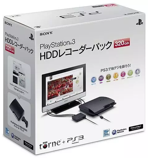 PS3ハード　プレイステーション3(320GB) HDDレコーダー(torne トルネ同梱)パック