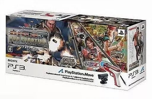 PS3ソフト　BIG3 GunShooting パーフェクトパック[限定版](状態：箱(内箱含む)状態難) 駿河屋 -<中古>BIG3 GunShooting パーフェクトパック[限定版