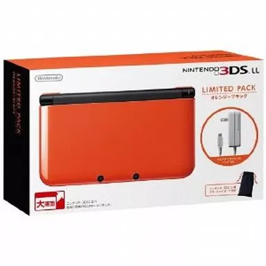 ニンテンドー3DSLL本体 オレンジ×ブラック