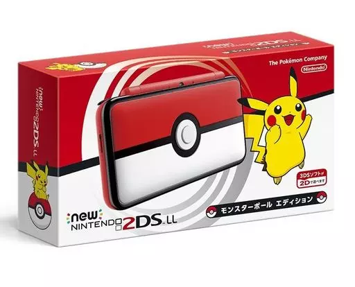 Newニンテンドー2DSLL本体 モンスターボールエディション
