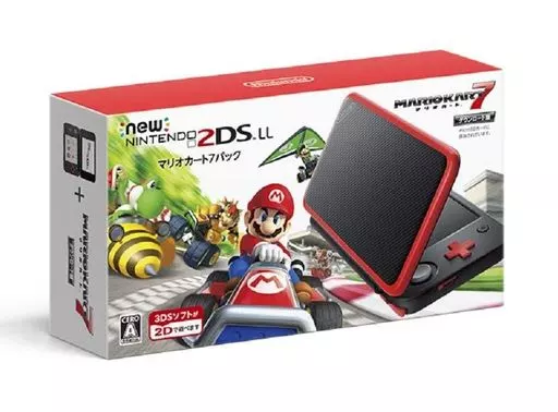 マリオカート 7 19体 フルコンプ セット 未開封新品 駿河屋 -<中古>Newニンテンドー2DSLL本体 マリオカート7パック