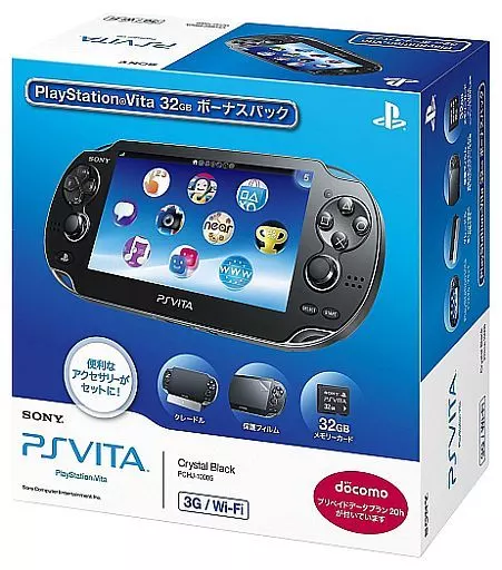 PSVITAハード　PlayStation Vita本体 32GBボーナスパック (3G/Wi-Fi)