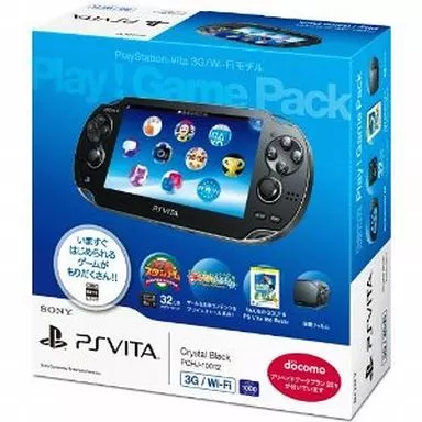 PlayStation Vita本体 3G/Wi-Fiモデル Play! Game Pack[PCHJ-10012]