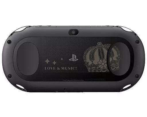 PlayStation Vita本体 うたの☆プリンスさまっ♪ MUSIC3 王冠 刻印モデル (ブラック)(本体不備(中))