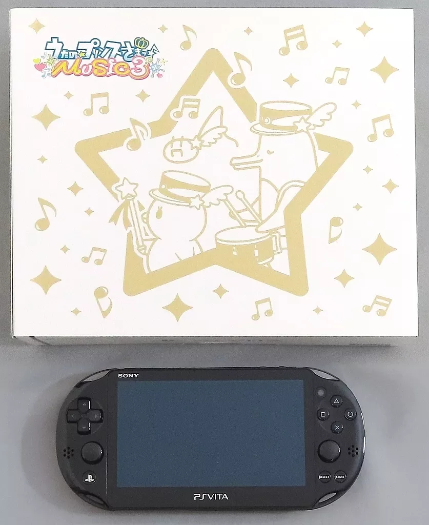 PlayStation Vita本体 うたの☆プリンスさまっ♪MUSIC3王冠 刻印モデル (ブラック)