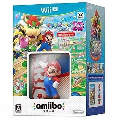 マリオパーティ10 amiiboセット(状態:箱(内箱含む)状態難)