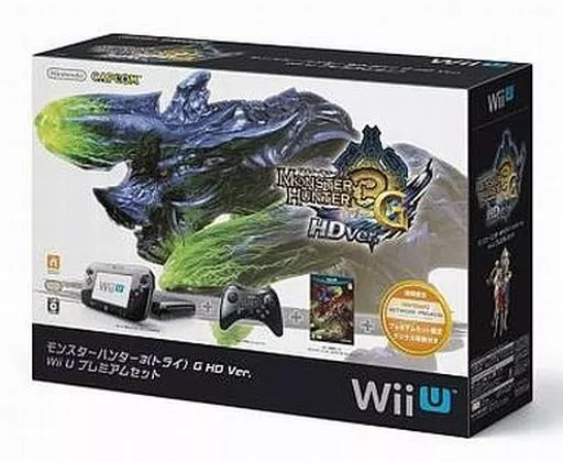 WiiUハード　WiiU プレミアムセット モンスターハンター3G HDver