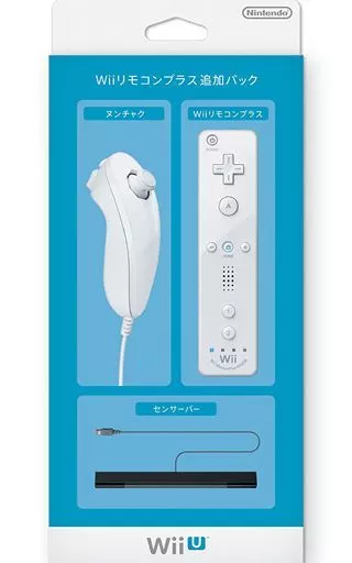 Wiiリモコンプラス 追加パック(shiro)(外箱欠品)