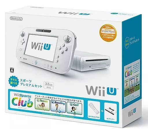 WiiU本体 すぐに遊べるスポーツプレミアムセット (状態：本体・WiiU GAMEPAD状態難)