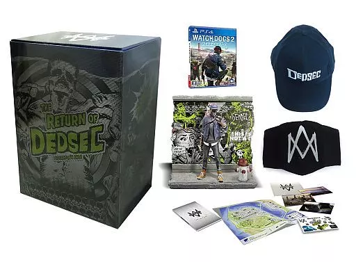 ウォッチドッグス2 コレクターズエディション　限定品　【ソフト無】 ウォッチドッグス2 コレクターズエディション Watch Dogs 2 The Return