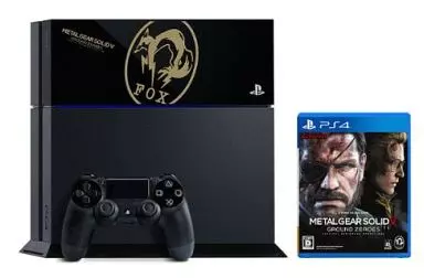プレイステーション4本体 PS4×METAL GEAR SOLID V GROUND ZEROES FOX EDITION [MGSV-GZ5000](本体のみ、本体状態難)
