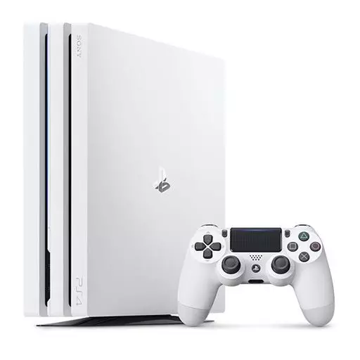 プレイステーション4 Pro本体 グレイシャー・ホワイト (1TB/CUH-7000BB02)(本体のみ、本体状態難)