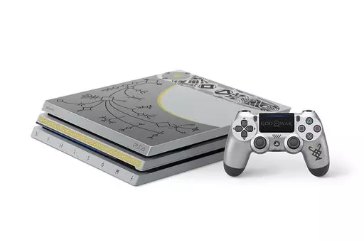プレイステーション4 Pro本体 ゴッド・オブ・ウォー リミテッドエディション(本体不備(中))