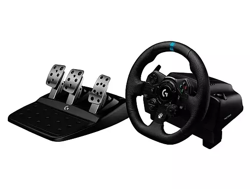 アジア版 Logitech G923 Racing Wheel ＆ Pedals TRUEFORCE(箱・説明書欠け)
