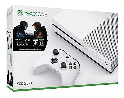 Xbox　Oneハード　北米版 Xbox One S 500GB Halo Collection (White) (国内版ソフト動作可)