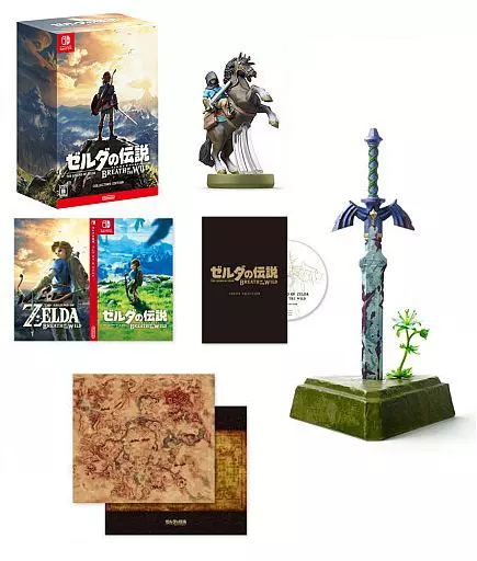 ゼルダの伝説　ブレス オブ ザ ワイルド　DELUXE コレクターズエディション 箱開封]ゼルダの伝説 ブレスオブザワイルド DELUXE COLLECTOR'S
