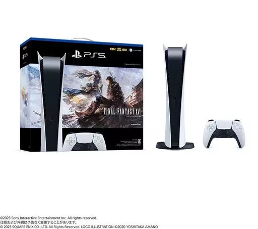 プレイステーション5本体 デジタル・エディション“FINAL FANTASY XVI”同梱版 [CFIJ-10008]