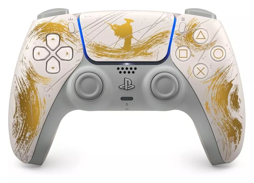 ワイヤレスコントローラー DualSense ”Ghost of Yotei” ゴールド リミテッドエディション