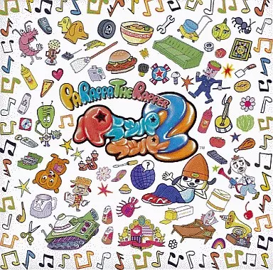 ゲームミュージックCD　パラッパ・ザ・ラッパー2 オリジナルサウンドトラック