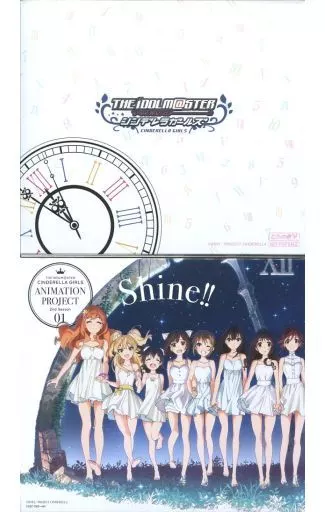 CINDERELLA PROJECT/THE IDOLM＠STER CINDERELLA GIRLS ANIMATION PROJECT 2nd Season 01 Shine!![Blu-ray付初回限定盤] ～TVアニメ「アイドルマスター シンデレラガールズ」第2期主題歌[とらのあな特典スリーブケース付]