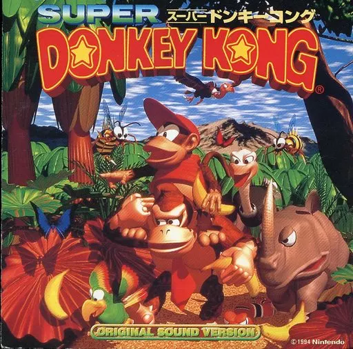 ゲームミュージックCD　スーパー・ドンキー・コング オリジナル・サウンド・バージョン[通常仕様]