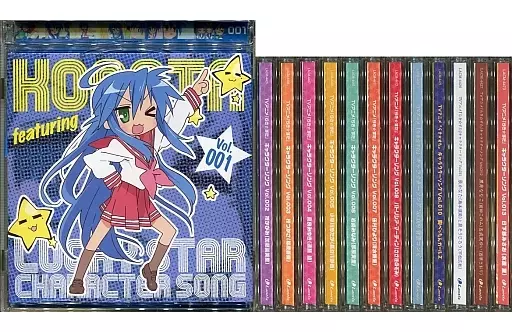 らき☆すた キャラクターソング CD13枚セット らき☆すた キャラクターソング CD13枚セット らき☆すた