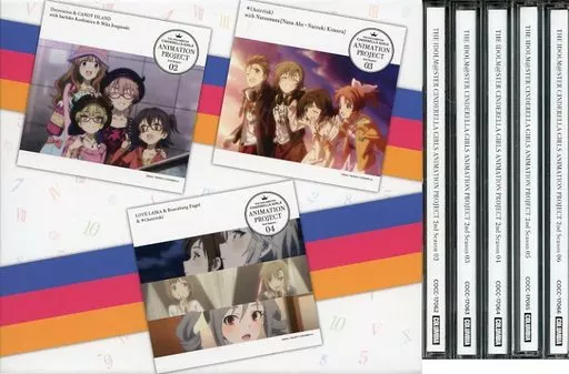 THE IDOLM＠STER CINDERELLA GIRLS ANIMATION PROJECT 2nd Season 02～06[とらのあな特典収納BOX付全5巻セット]