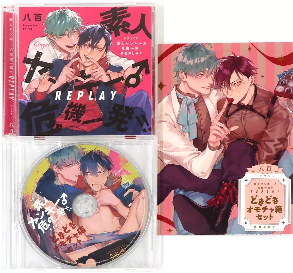 【中古】［CD］ドラマCD 素人ヤンキー♂危機一発!! 駿河屋 -<中古>ドラマCD「素人ヤンキー♂危機一発!! REPLAY」[特装盤