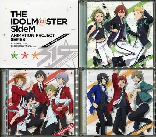 THE IDOLM＠STER SideM ANIMATION 05～07 全3巻セット[TSUTAYA特典収納スリーブ付き]