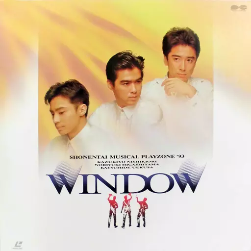 少年隊　ミュージカル　play zone‘93 WINDOW 08】PLAYZONE '93 WINDOW - PLAYZONE note