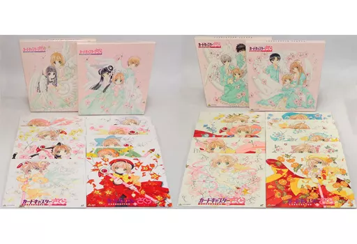 LD　不備有)カードキャプターさくら BOX*4付き全18巻セット(状態：収納BOXに難有り) 駿河屋 -<中古>不備有)カードキャプターさくら BOX*4付き全18巻