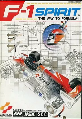 MSX　カートリッジROMソフト　F-1スピリット