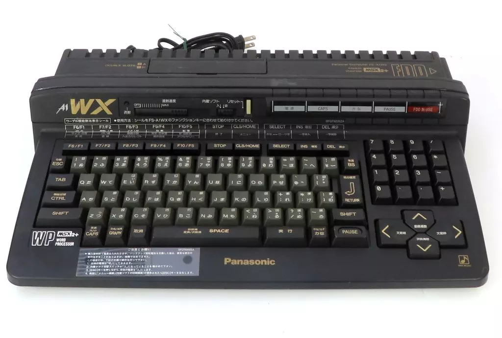 MSXハード　【ジャンク】MSX2+本体 FS-A1WX