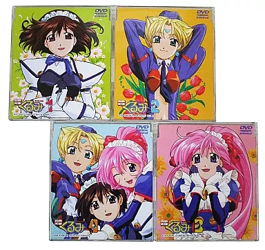 アニメ くるみ DVD 全4巻セット 駿河屋 -<中古>鋼鉄天使くるみ 1～4セット DVDシングルアニメ（OVA）