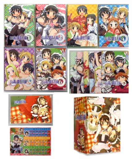 アニメ これが私の御主人様 DVD 全6巻セット〈初回限定版〉 駿河屋 -<中古>これが私の御主人様 初回版 BOX付き全6巻セット（アニメ