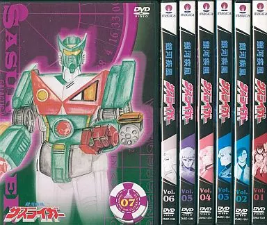 レア 銀河疾風サスライガー DVD 全7巻セット 駿河屋 -<中古>銀河疾風サスライガー 全7巻セット（アニメ全般）
