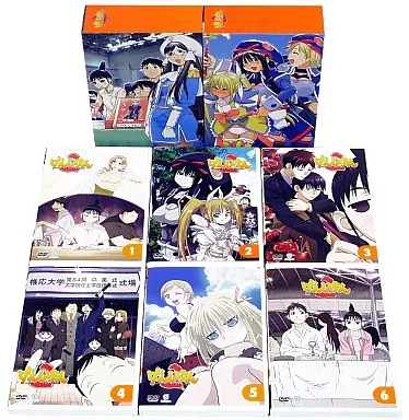 げんしけん2 DVD BOX 全6巻セット 初回特典付き 駿河屋 -<中古>げんしけん2 初回版BOX付全6巻セット（アニメ全般）