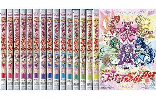 アニメDVD　Yes!プリキュア5GoGo! 通常版 全16巻セット