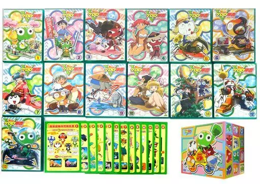 アニメDVD　不備有)ケロロ軍曹 5thシーズン 初回版 BOX付き全13巻セット(状態：BOX・ライナーノート以外の特典欠品) 駿河屋 -<中古>ケロロ軍曹 5thシーズン 初回版 BOX付き全13巻
