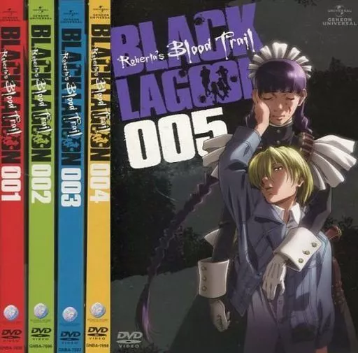 アニメDVD　OVA BLACK LAGOON Roberta’s Blood Trail 全5巻セット