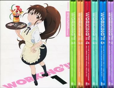 WORKING!! 完全生産限定版 DVD 全⑦巻セット(中古品、美品) 駿河屋 -<中古>WORKING'!! 完全生産限定版全7巻セット（アニメ全般）