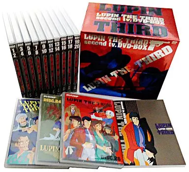 アニメDVD　不備有)LUPIN THE THIRD second tv.DVD-BOX(状態：BOXに傷み・DISC21・25にセンターホール割れ有り) 駿河屋 -<中古>不備有)LUPIN THE THIRD second tv.DVD-BOX(状態