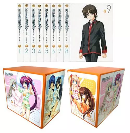アニメDVD　リトルバスターズ! 初回生産限定版 全9巻セット(ゲーマーズ全巻収納BOX付き)