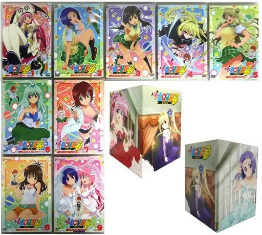 toloveる dvd 全巻 全9巻 Amazon.co.jp: To LOVEる [レンタル落ち] 全9巻セット [マーケット