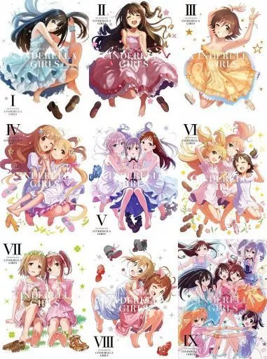 アイドルマスター シンデレラガールズ 完全生産限定版 全9巻セット