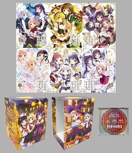 ご注文はうさぎですか? 初回限定版 BOX付き全6巻セット(ハロウィン仕様BOX)(第1巻修正版)