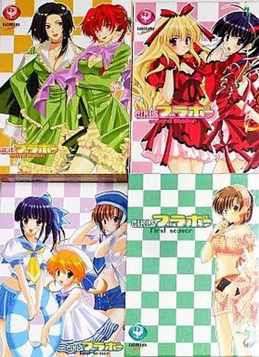 GIRLSブラボー　一期二期　DVD-BOX 全4BOXセット　全巻 GIRLSブラボー DVD-BOX 一期二期全巻セット フィギュア付き - メルカリ