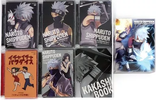 アニメDVD　NARUTO-ナルト- 疾風伝 カカシ暗部篇 ～闇を生きる忍～ BOX付完全生産限定版 全3巻セット